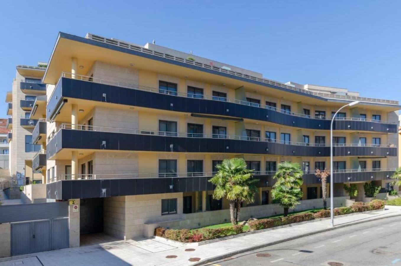 Apartamento En Urbanizacion Con Piscina En Playa De Silgar Sanxenxo Buitenkant foto